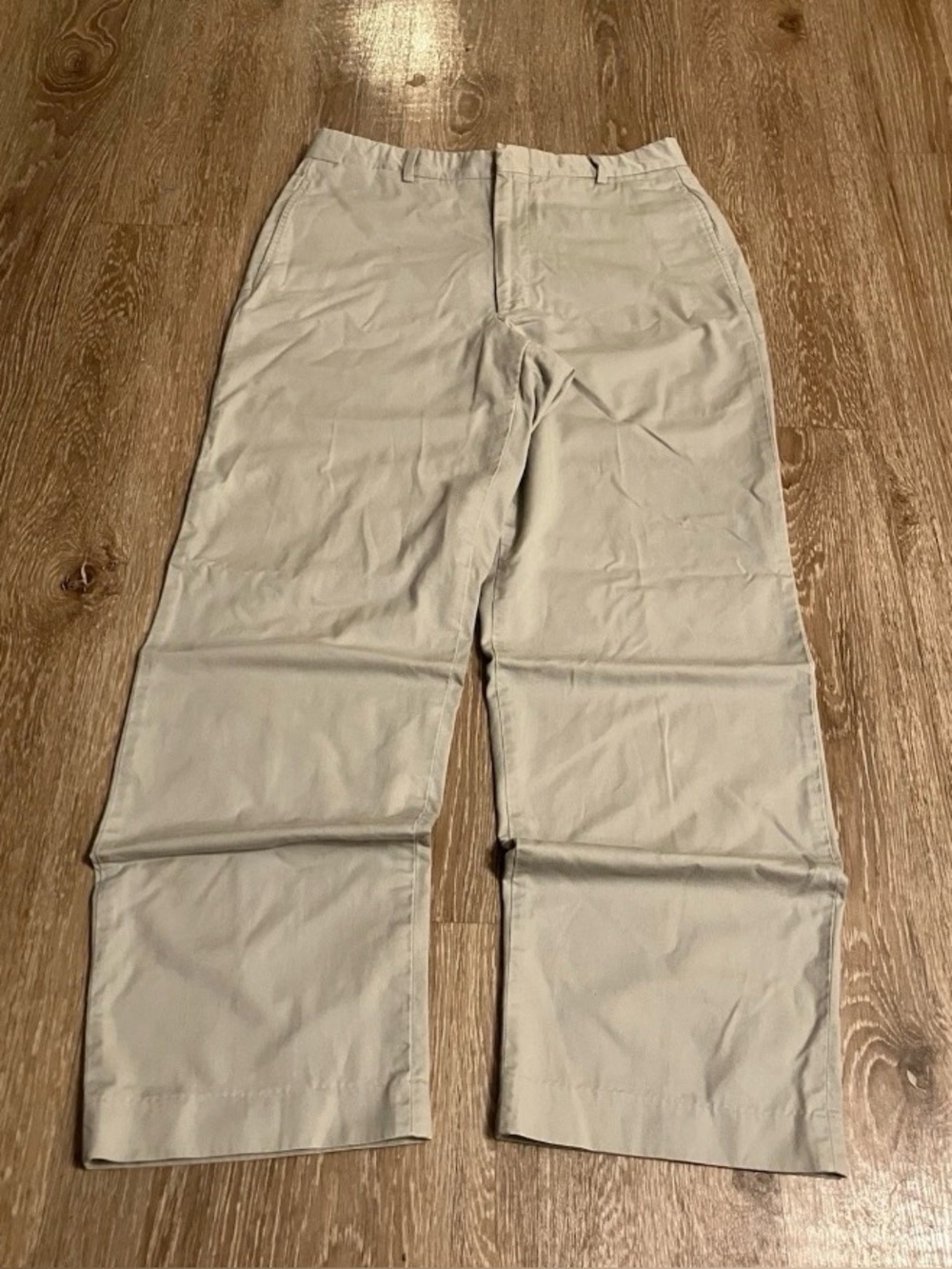 Brooks Brothers 346 Pants Mens 32x30 (30x30) Tan Straight Made in USA